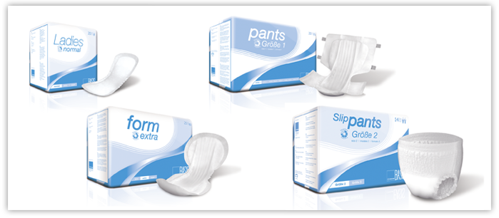 Basis Inkontinenz-Produkte der Param