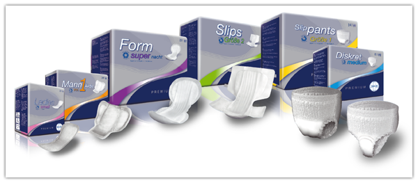 Premium Inkontinenz-Produkte der Param